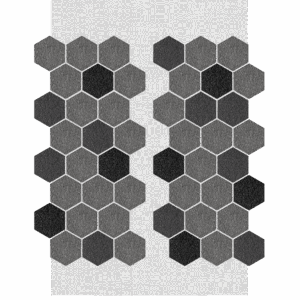 AMK Wandverkleidung Hexagon Mix 241