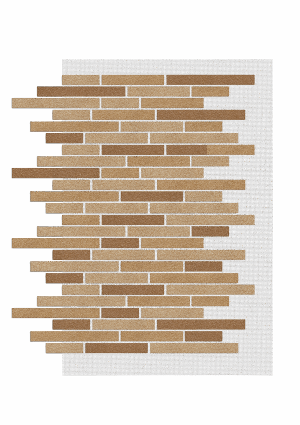 AMK Wandverkleidung Riegel Mix 100