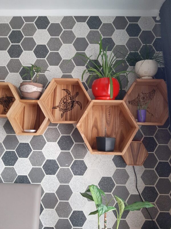 AMK Wandverkleidung Hexagon Mix 241 – Bild 3